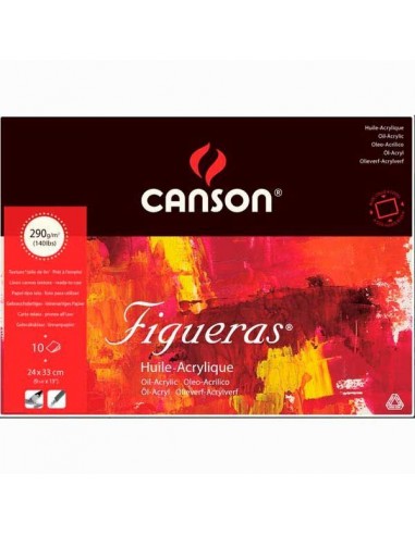 BLOC CANSON FIGUERAS 10 FULLES  24x33