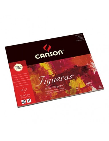 BLOC CANSON FIGUERAS 10F 33x41 290G