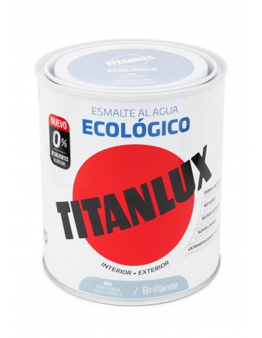 TITANLUX ECO BRILLANT GRIS PERLA 750ML