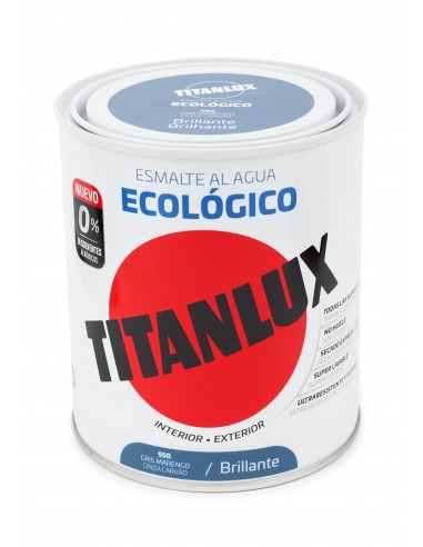 TITANLUX ECO BRILLANT GRIS MARENGO 750ML