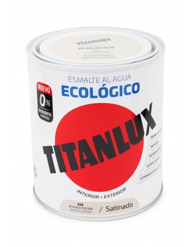 TITANLUX ECO SATINAT BLANC PEDRA 750ML