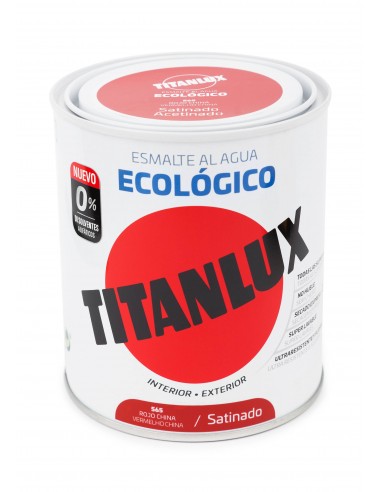 TITANLUX ECO SATINAT VERMELL XINA 750ML