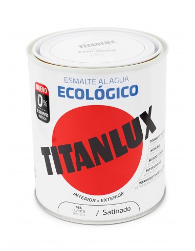 TITANLUX ECO SATINAT BLANC 750ML