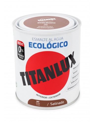 TITANLUX ECO SATINADO OCRE 750ML