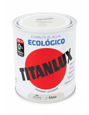TITANLUX ECO MAT GRIS SUAU 750ML