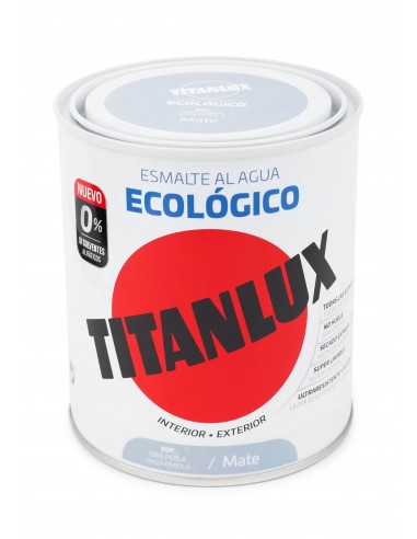 TITANLUX ECO MATE GRIS PERLA 750ML