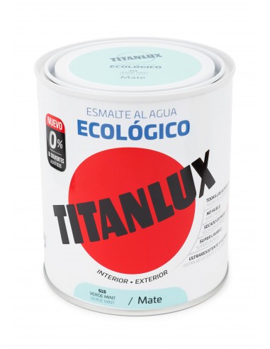 TITANLUX ECO MAT VERD MINT 750ML