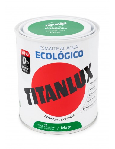 TITANLUX ECO MAT VERD PRIMAVERA 750ML