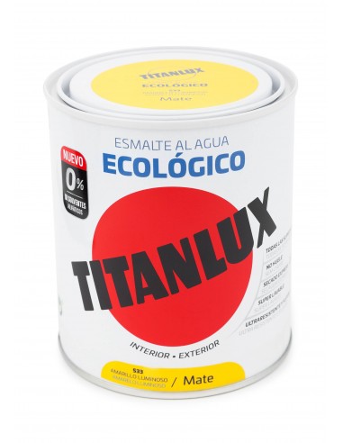 TITANLUX ECO MAT GROC LLUMINÓS 750ML