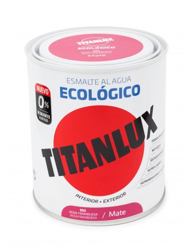 TITANLUX ECO MATE ROSA FRAMBUESA 750ML