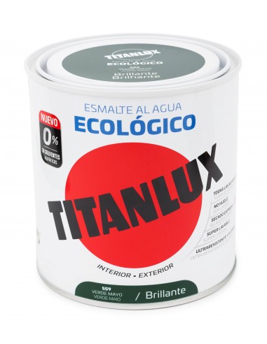 TITANLUX ECO BRILLANT VERD MAIG 250ML