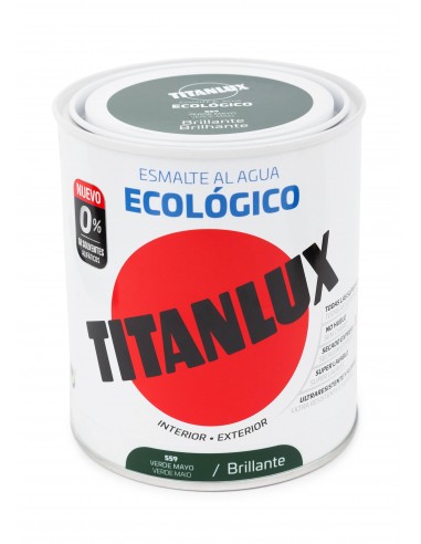 TITANLUX ECO BRILLANTE VERDE MAYO 750ML