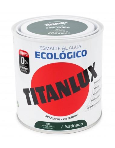 TITANLUX ECO SATINAT VERD MAIG 250ML
