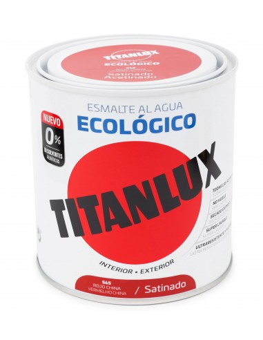 TITANLUX ECO SATINAT VERMELL XINA 250ML