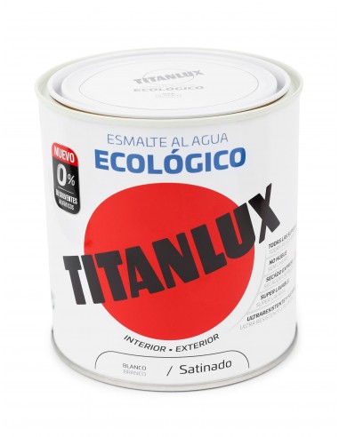 TITANLUX ECO SATINADO BLANCO 250ML